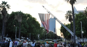 Flag in Sacramento